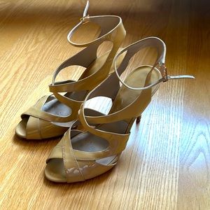 Michael Kors Collection patent sandals